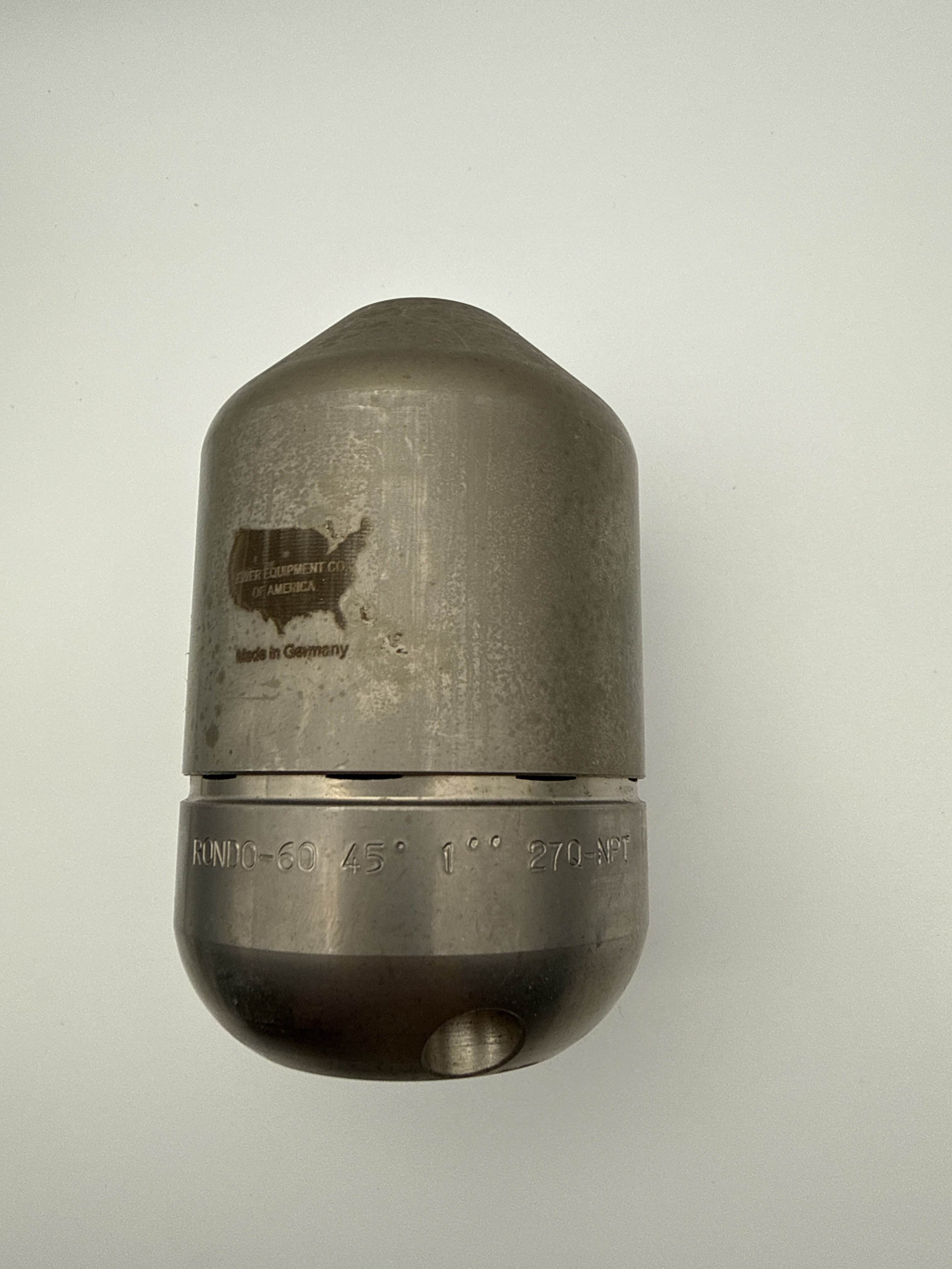 Rondo Sewer Jetter Nozzle 1" (3 Rear Jets) (18 Series)