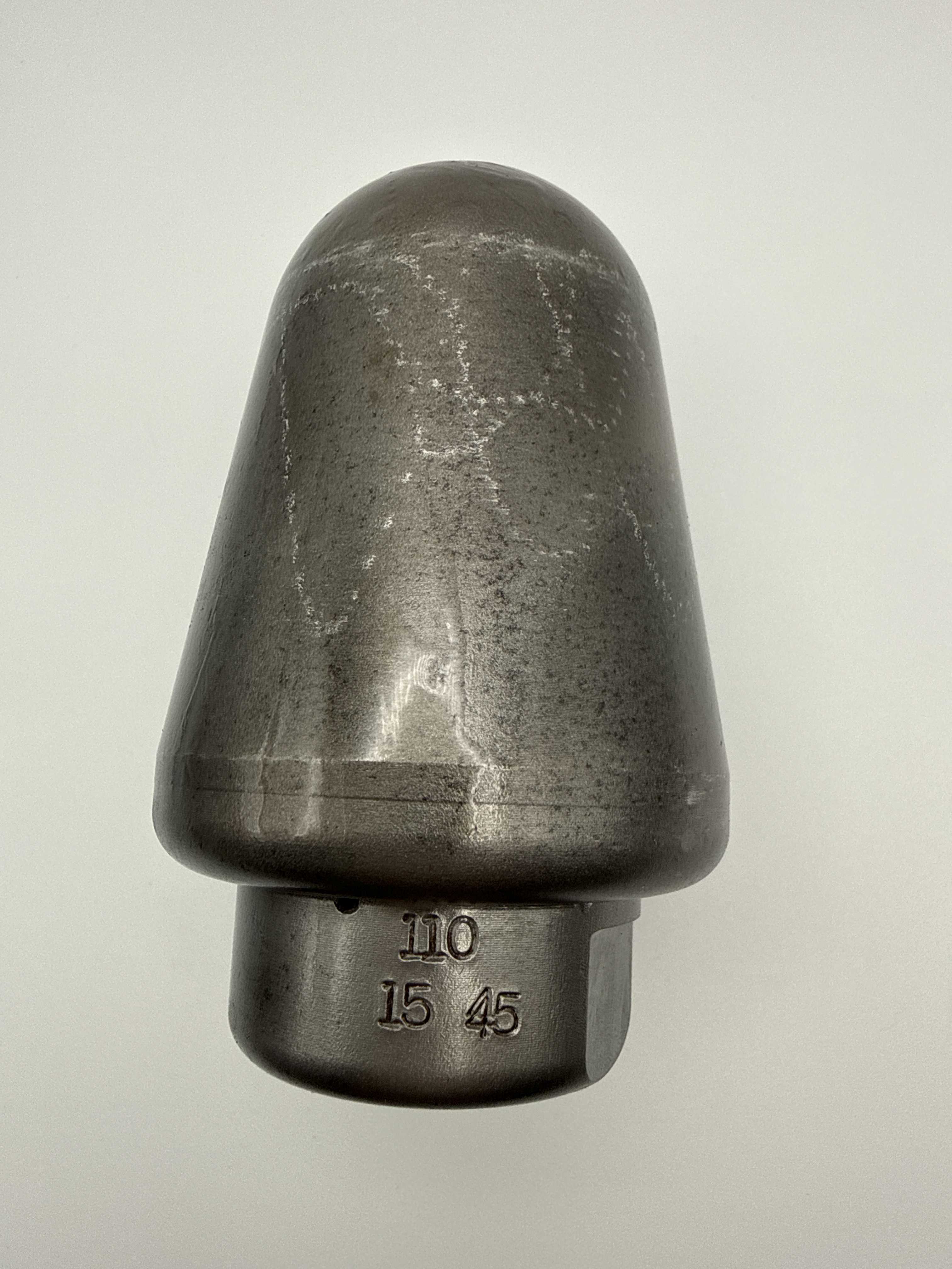 Radial Vortex Sewer Jetter Nozzle 1" (15-45 Degree) (Drilled)