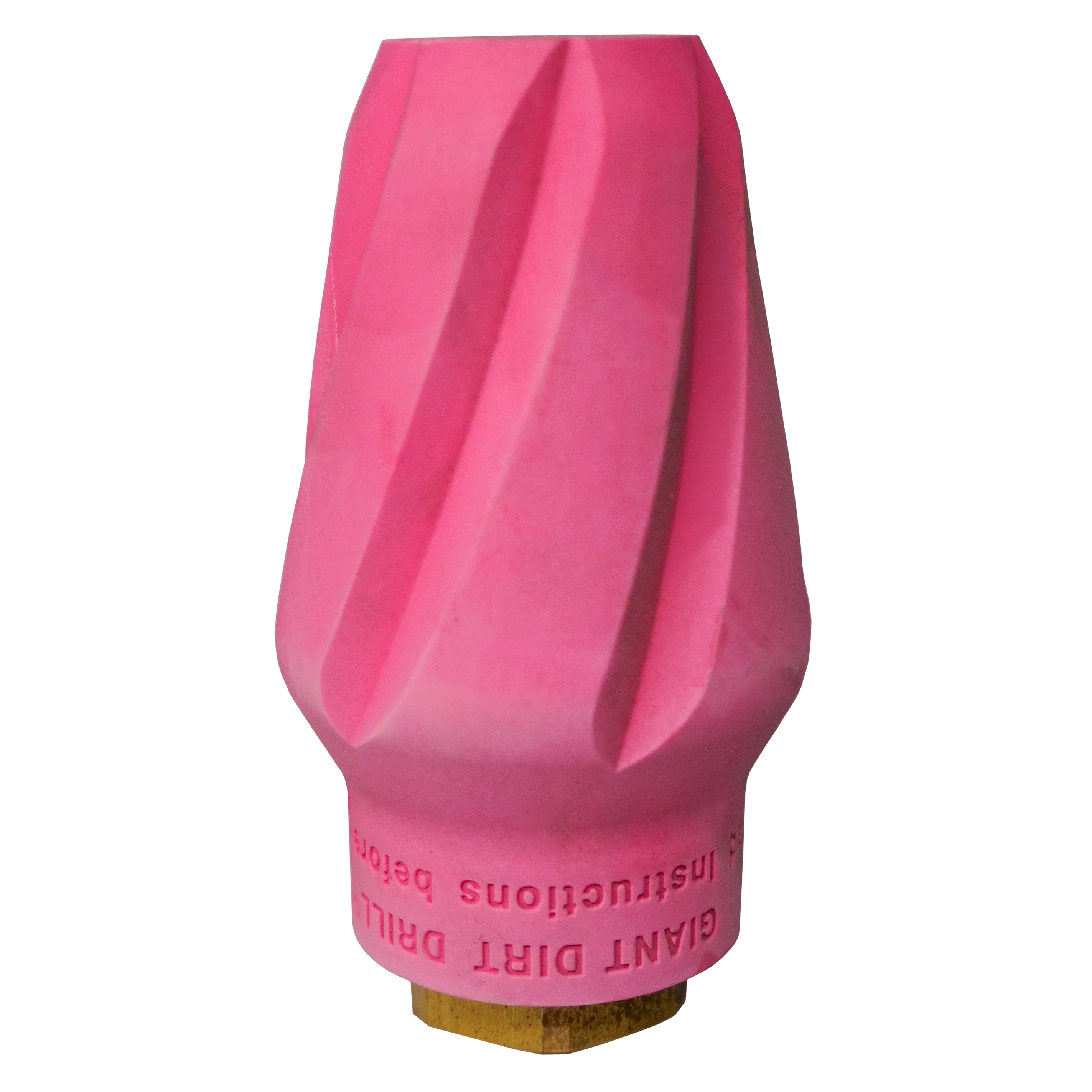Pink sewer jetter nozzle