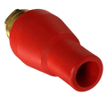 Suttner ST-458 hydro excavation turbo nozzle with #4.0 orifice and poly cover
Show more lines