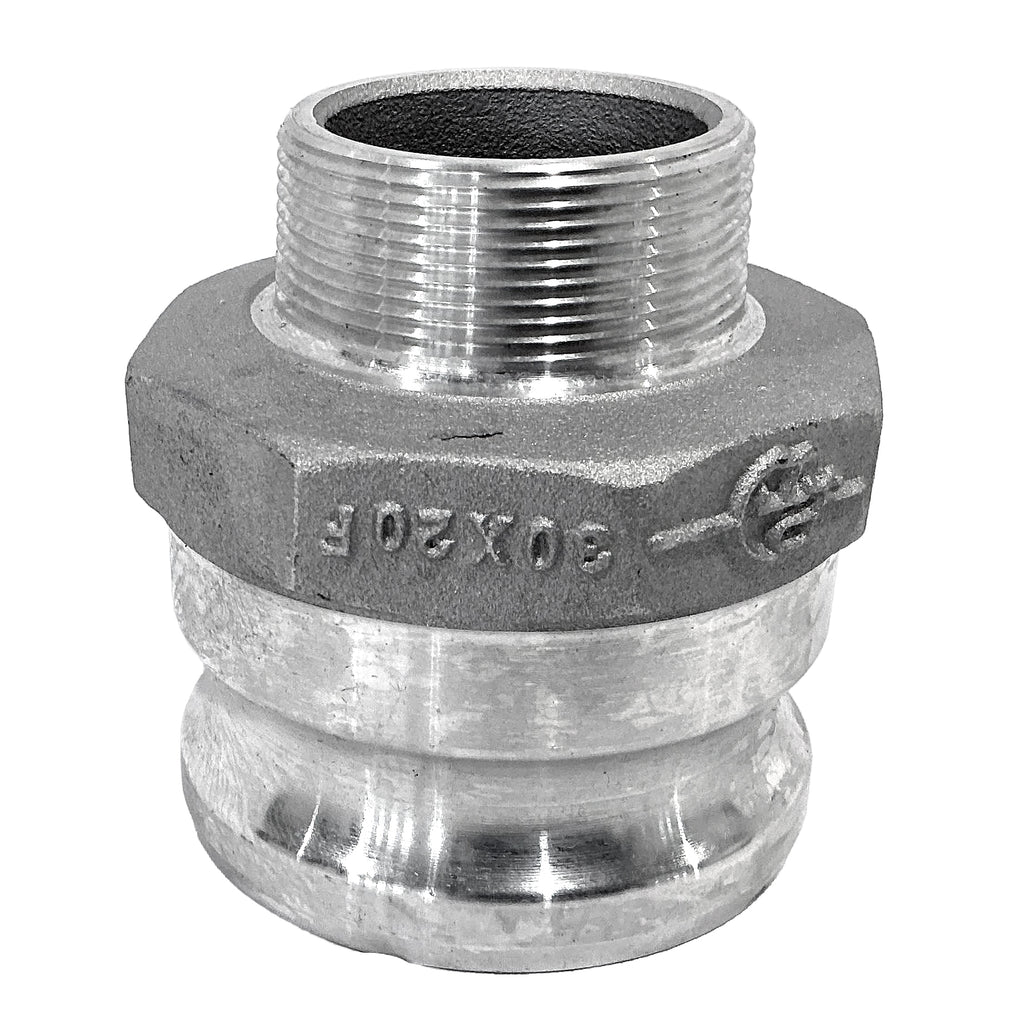 Commonly used in water transfer, sewer bypass pumping, hydro excavation, agricultural spraying, petroleum handling, industrial processing, and vacuum truck operations, this adapter provides fast, secure connections that help reduce downtime and simplify hose assembly configurations.