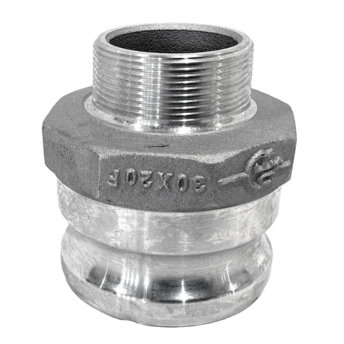 Commonly used in water transfer, sewer bypass pumping, hydro excavation, agricultural spraying, petroleum handling, industrial processing, and vacuum truck operations, this adapter provides fast, secure connections that help reduce downtime and simplify hose assembly configurations.
