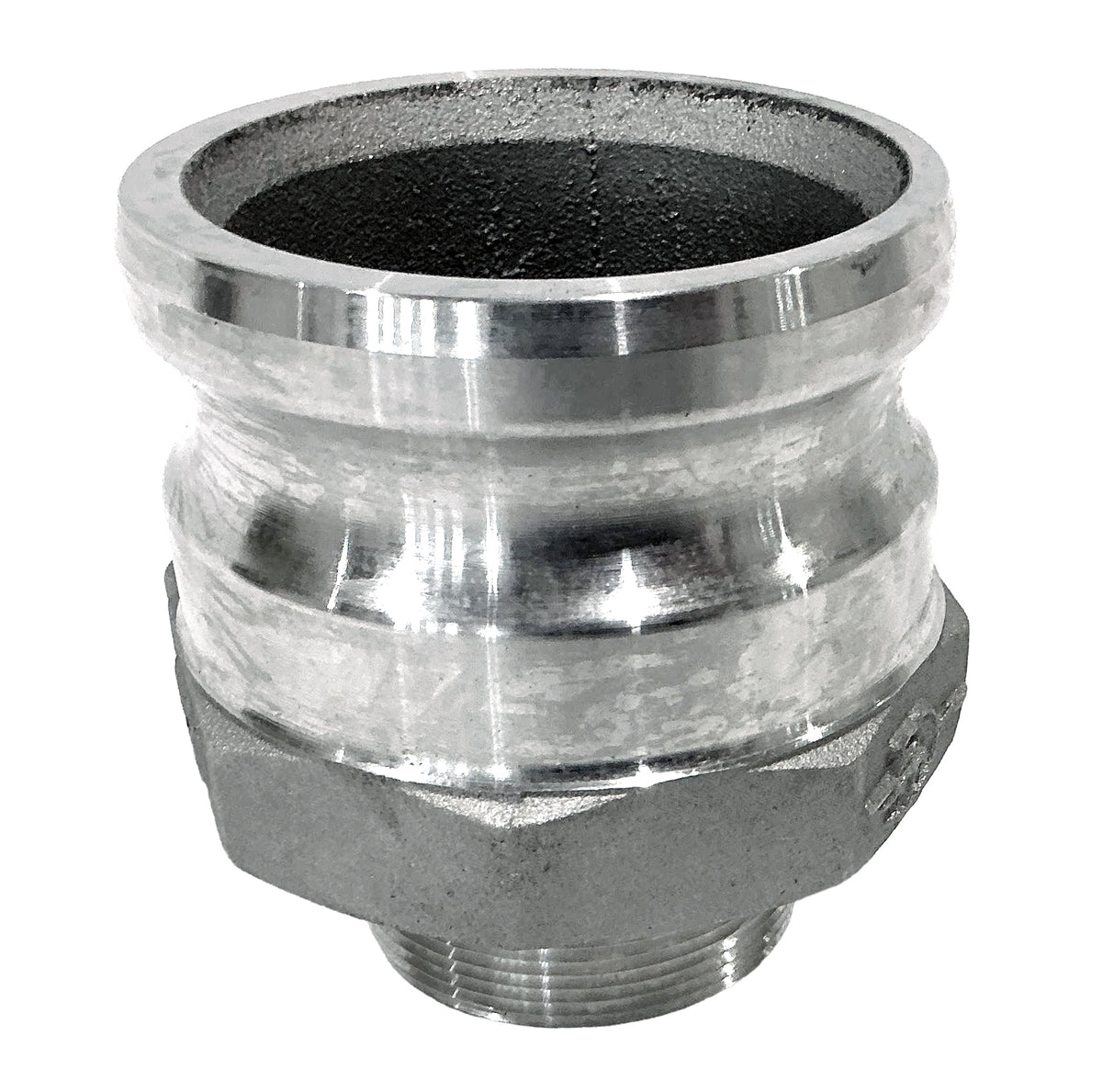 another view of camlock coupling