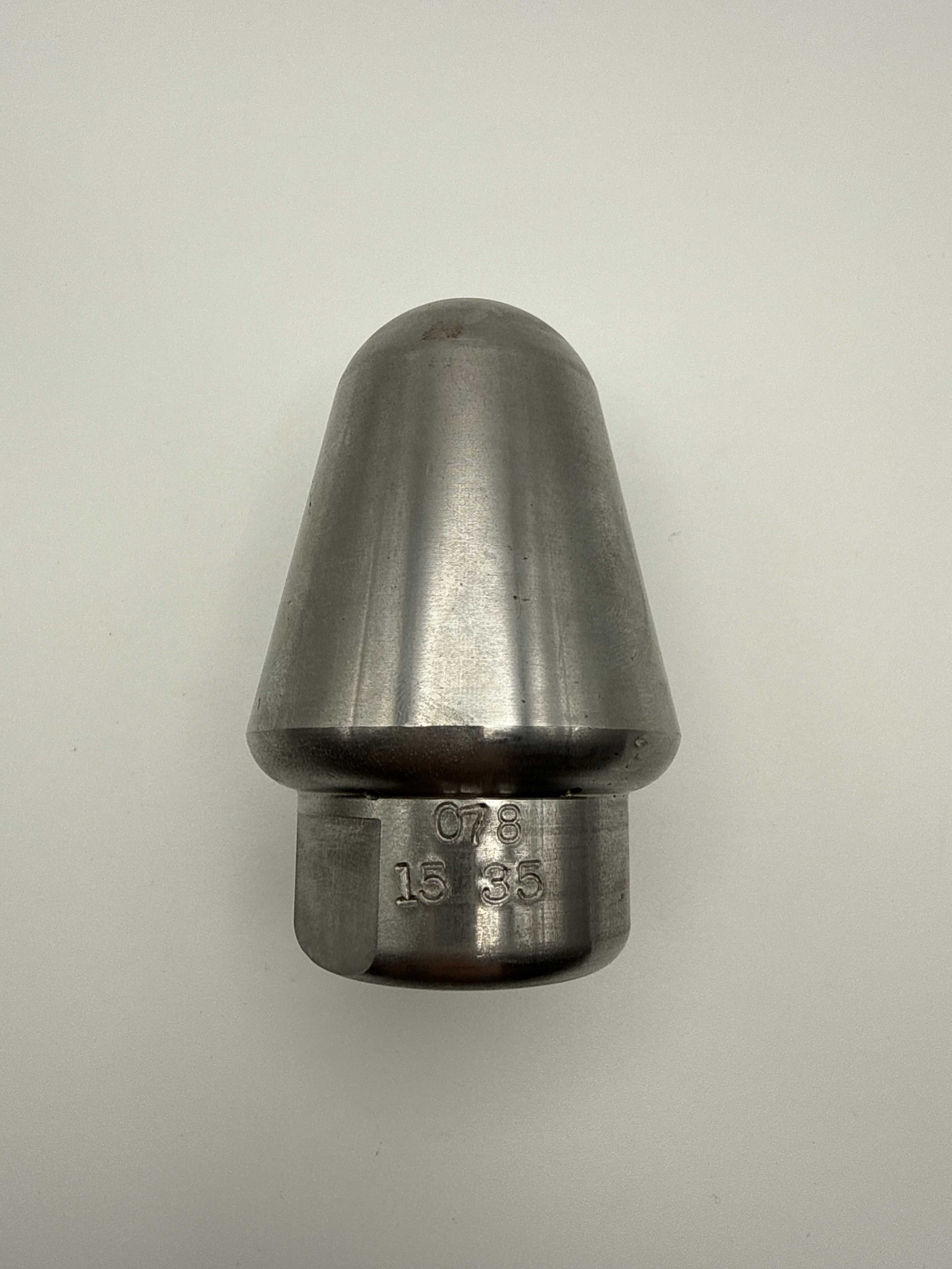 Radial Vortex Sewer Jetter Nozzle 3/4" (15-35 Degree) (Drilled)