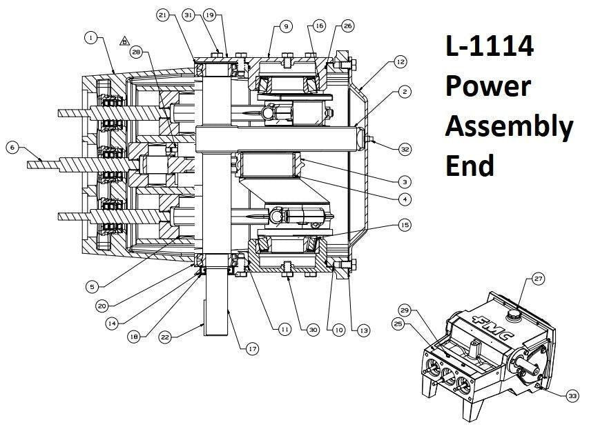 FMC WATER PUMP, FMC PUMP, FMC TECHNOLOGIES, BEAN PUMP, FMC BEAN PUMP, TRIPLEX WATER PUMP, FMC TRIPLEX WATER PUMP, FMC TRIPLEX PUMP, TRIPLEX PUMP
