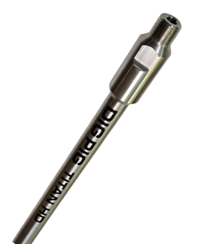Dig Pig Titan Heavy Duty Stainless Steel Wand