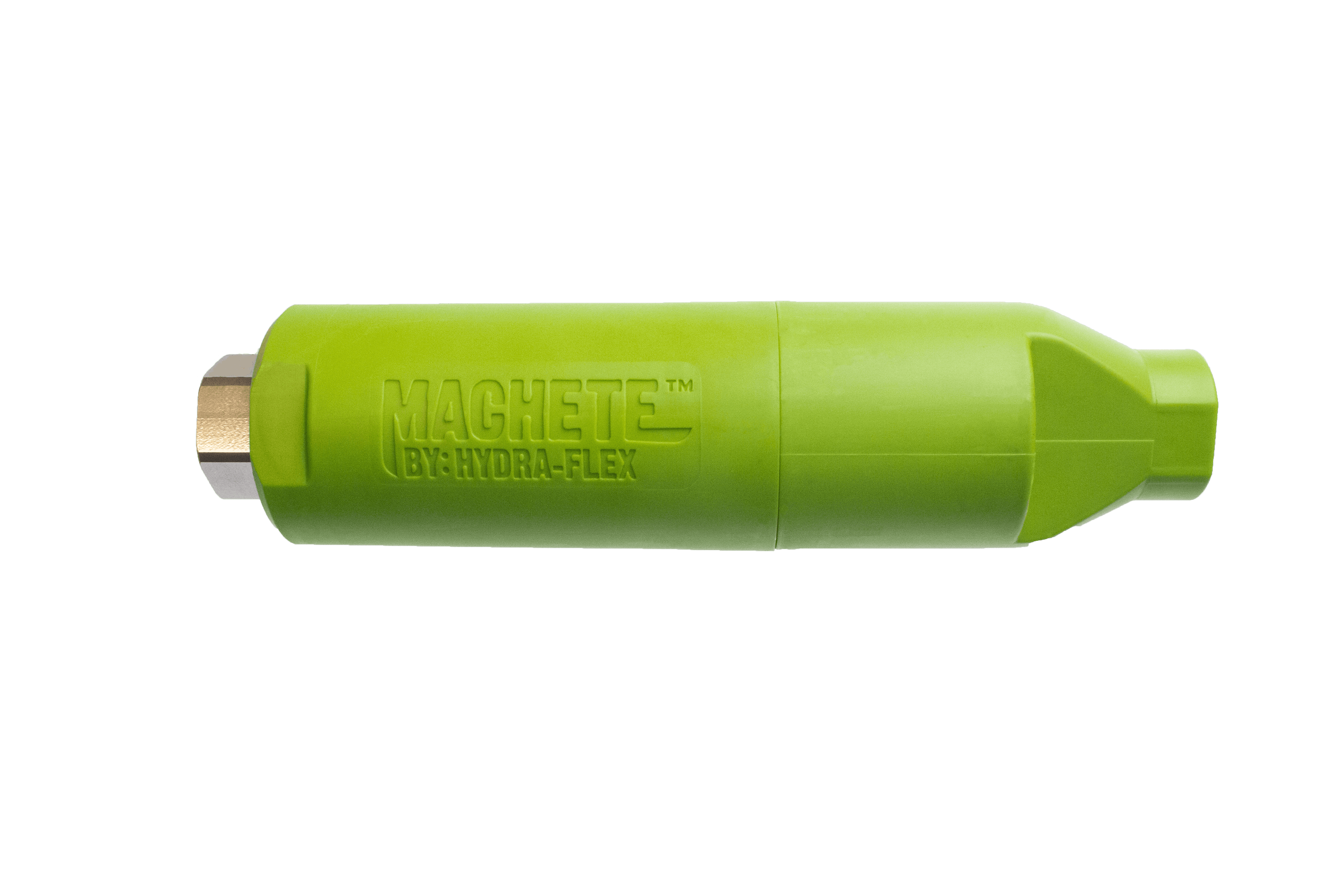 The Machete™ is a cutting-edge, premium oscillating tool specifically designed for the hydro-excavation industry. Its unique water oscillation technique, combined with a narrower spray angle, delivers a highly focused and powerful stream.