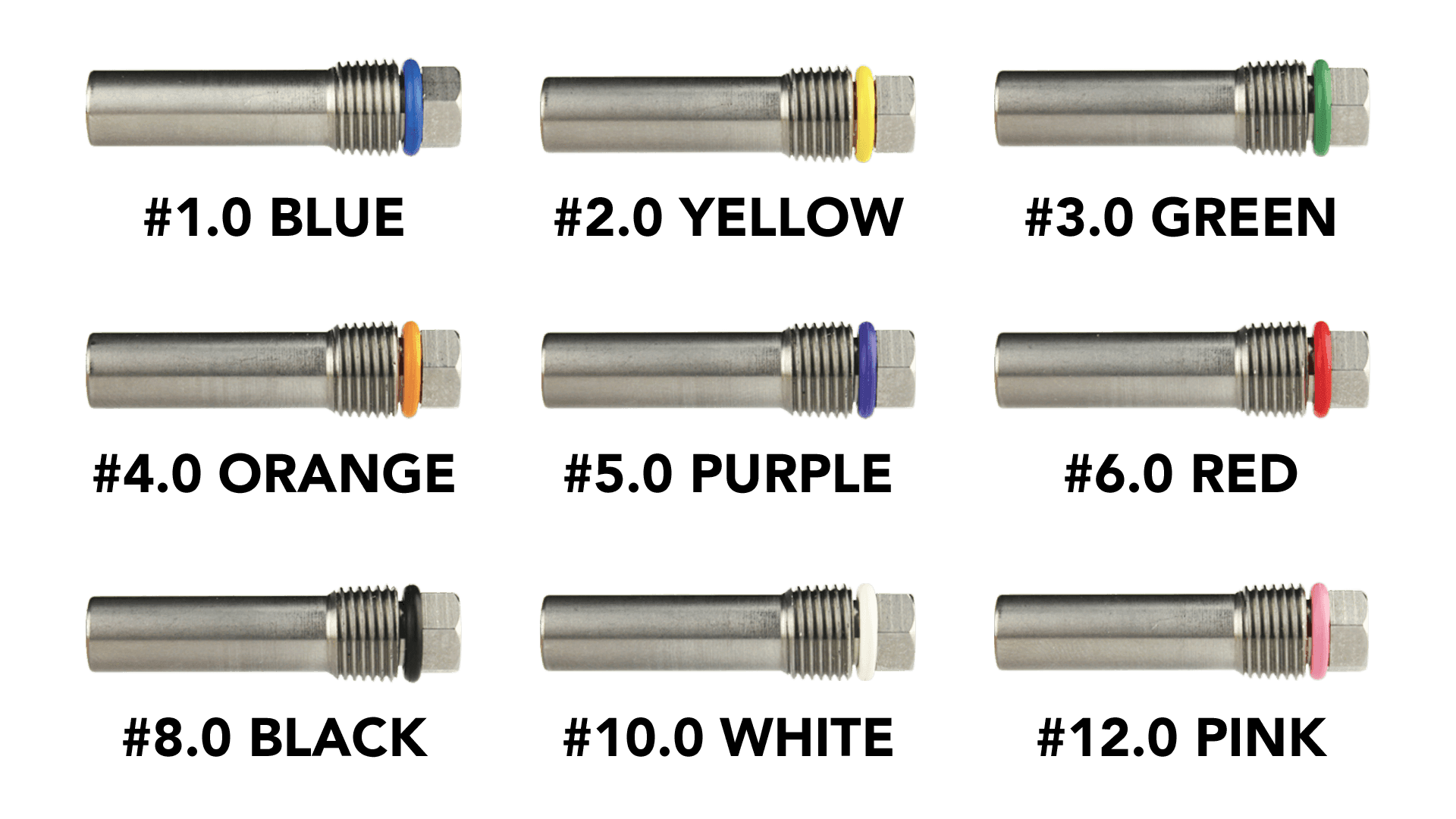 Hydra-Flex SwitchBlade Pills. Individual, replaceable, color-coded nozzle pills allow you to change water flow rate and pattern based on current soil conditions.