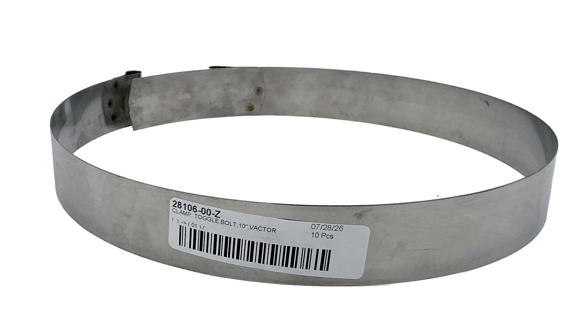 UEMSI G70406 10-inch compression-joint toggle bolt clamp
Show more lines