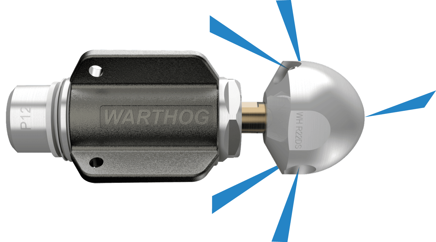 Warthog WH Classic - 1/2" Descaler Package Nozzle (WH-1/2-DS-PKG)