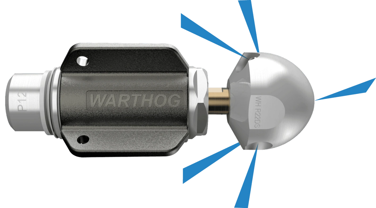 Warthog WH Classic - 1/2" Descaler Package Nozzle (WH-1/2-DS-PKG)