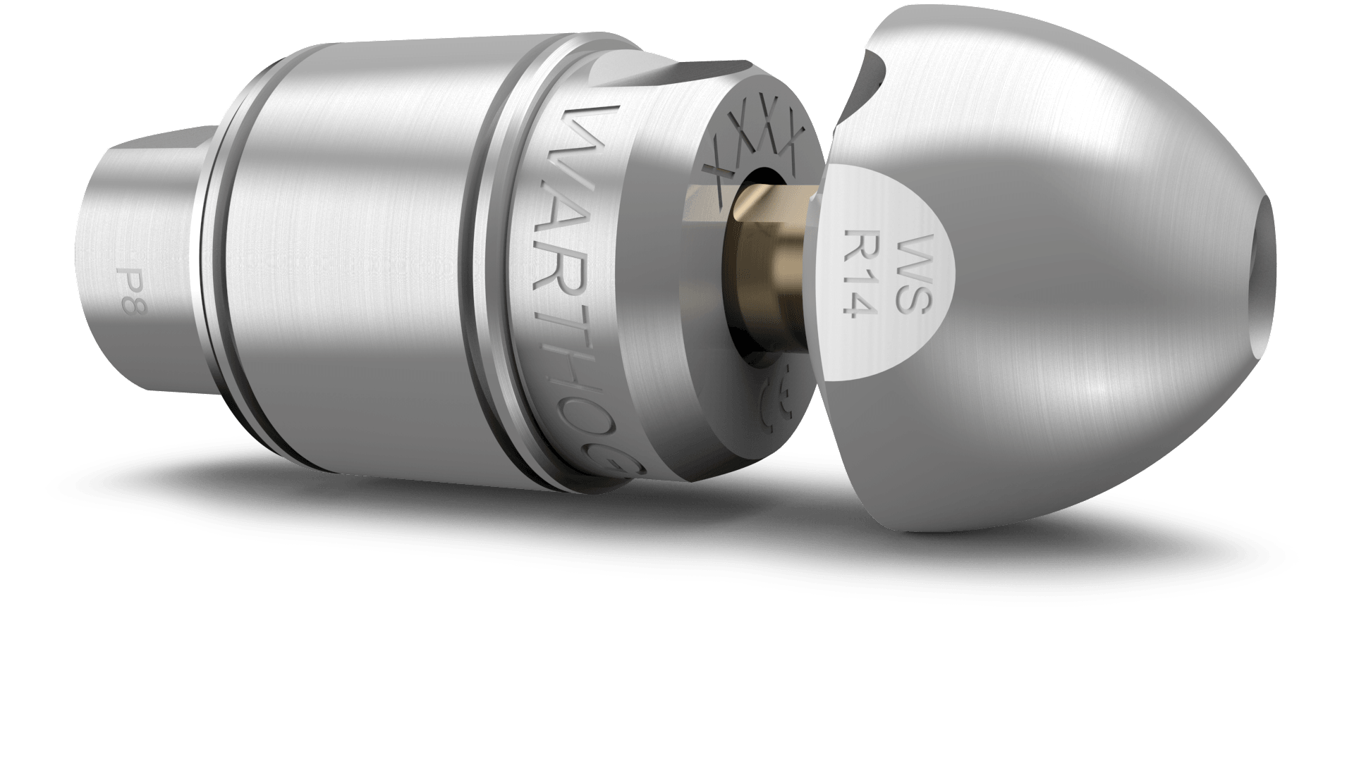 Warthog WS Classic - 1/2" Nozzle w/ Whip Hose (WS-H-1/2-PKG)