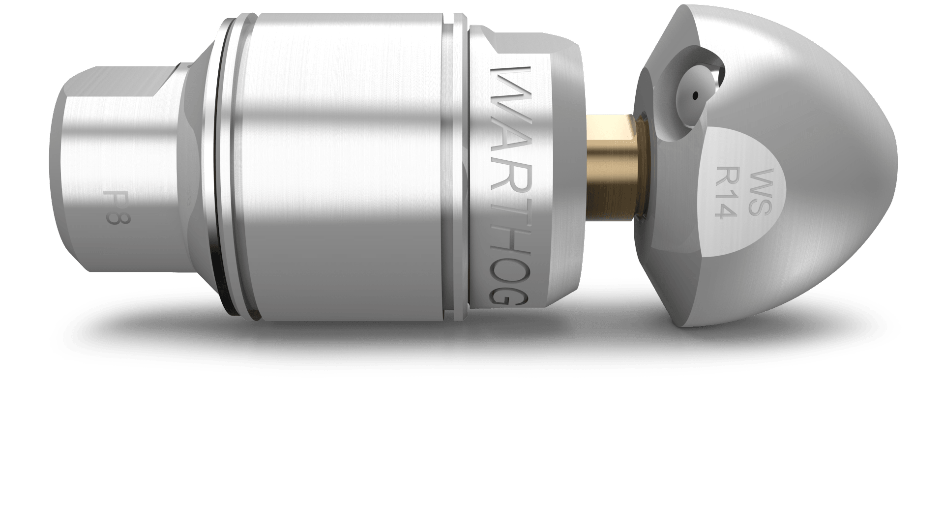 Warthog WS Classic - 1/2" Nozzle w/ Whip Hose (WS-H-1/2-PKG)