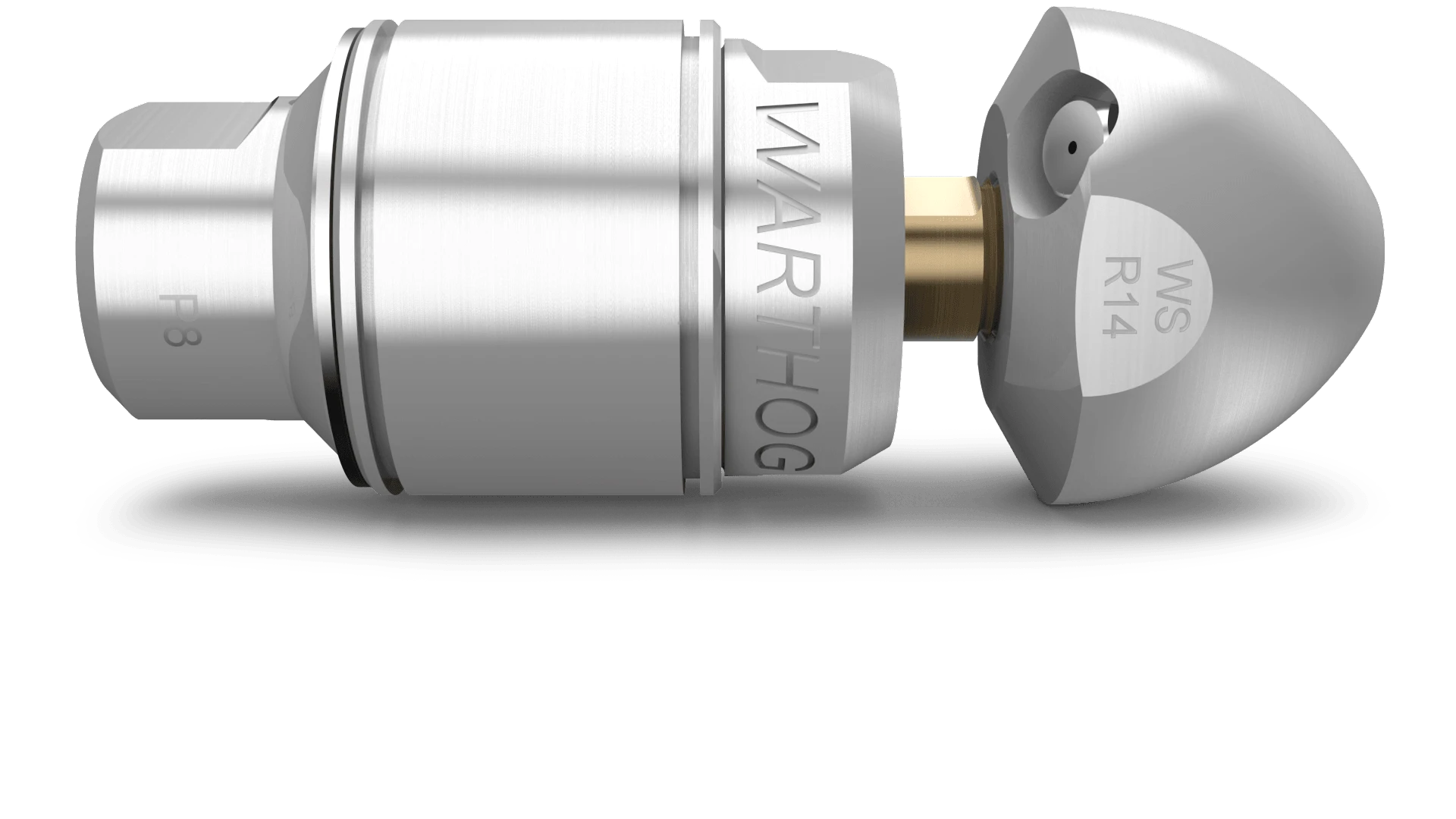 Warthog WS Classic - 1/2" Nozzle w/ Whip Hose (WS-H-1/2-PKG)