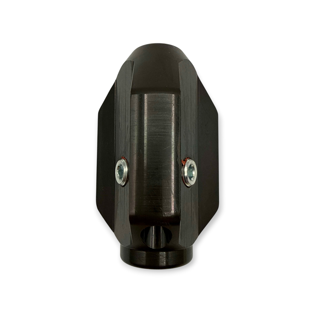 Sewershop Mini Missile 1/2 inch sewer jetter nozzle with one-piece metal construction and multiple jet ports.
