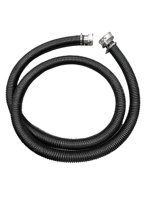 3 inch vacuum adapter hose assembly with camlock coupler and 20 foot suction hose