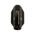 Sewershop Mini Missile 1/2 inch sewer jetter nozzle with a durable black metal finish and precision jet ports.