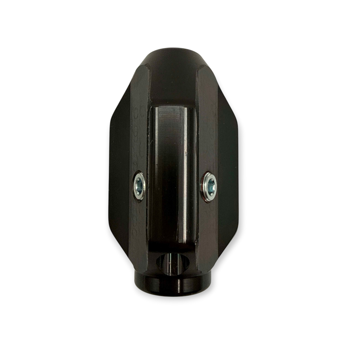 Sewershop Mini Missile 1/2 inch sewer jetter nozzle with a durable black metal finish and precision jet ports.
