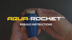 Hydra-Flex Aqua-Rocket PRO Nozzle (Blue) Repair Kit