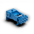 Range Supply FMC Bean L-0614 blue power assembly pump component for 40 GPM at 2000 PSI industrial water pump systems.