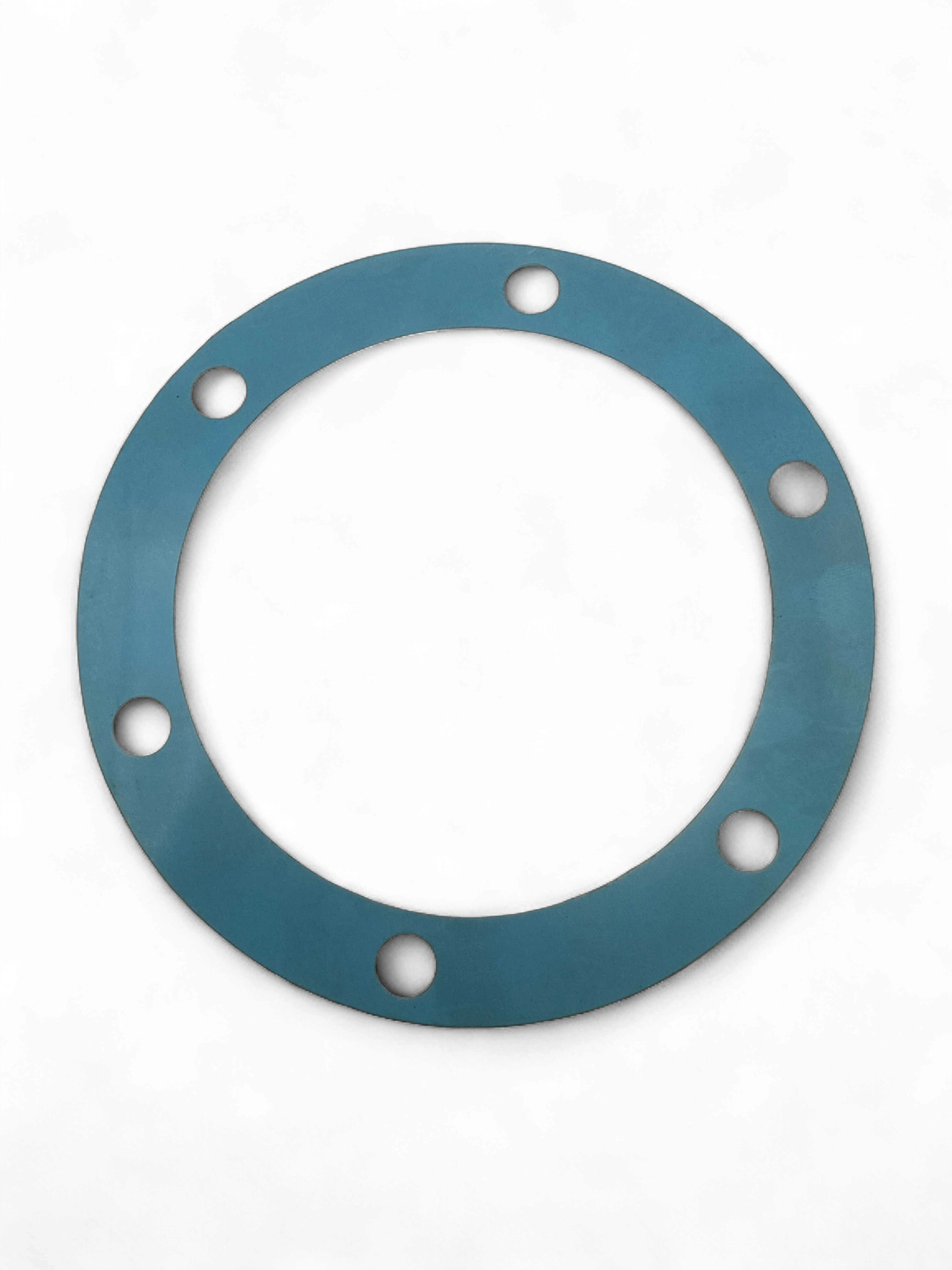 Range Supply blue circular gasket for FMC Bean L-0614 pump power assembly with six bolt holes