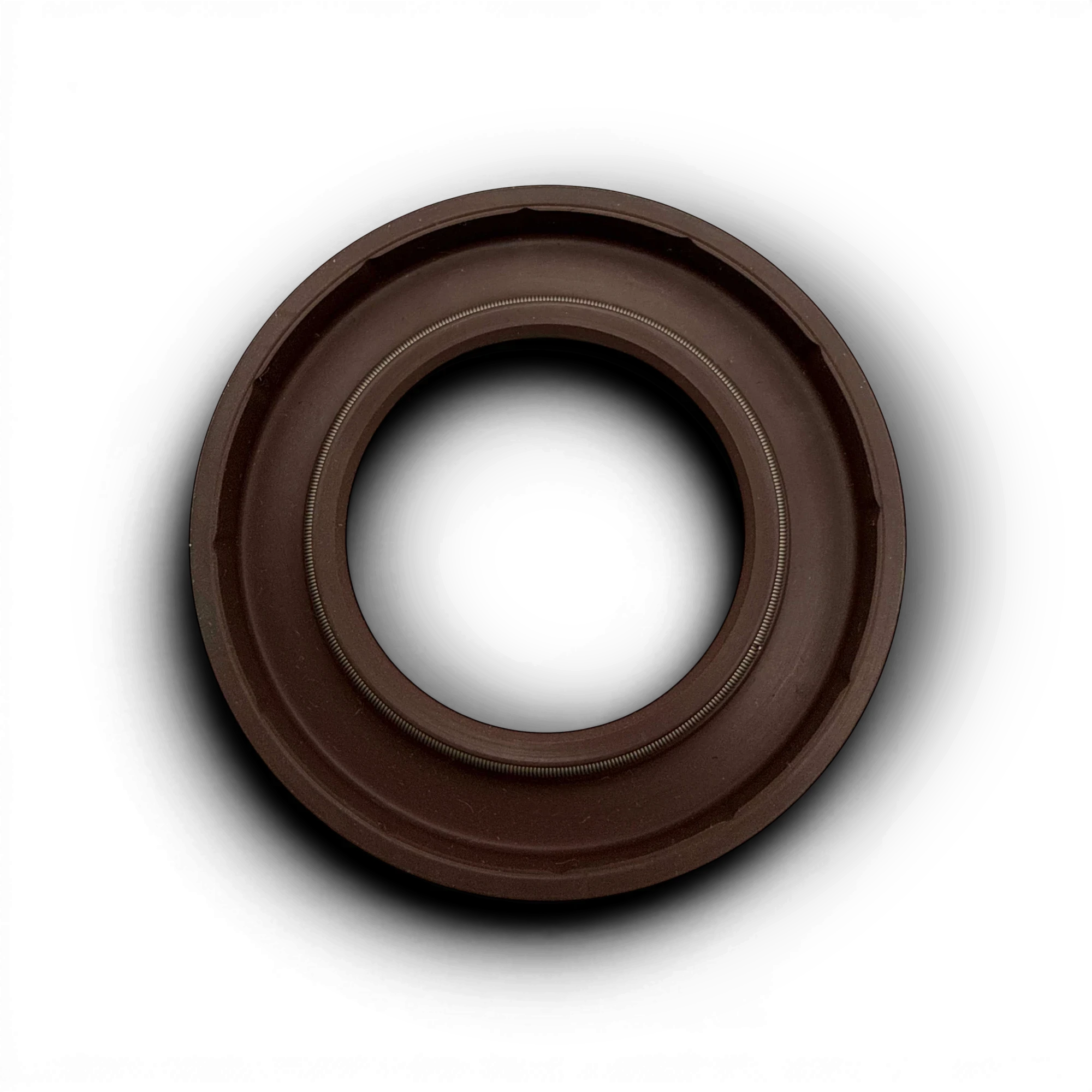 Range Supply GP5142 radial shaft seal for high-pressure pump maintenance in dark brown rubber