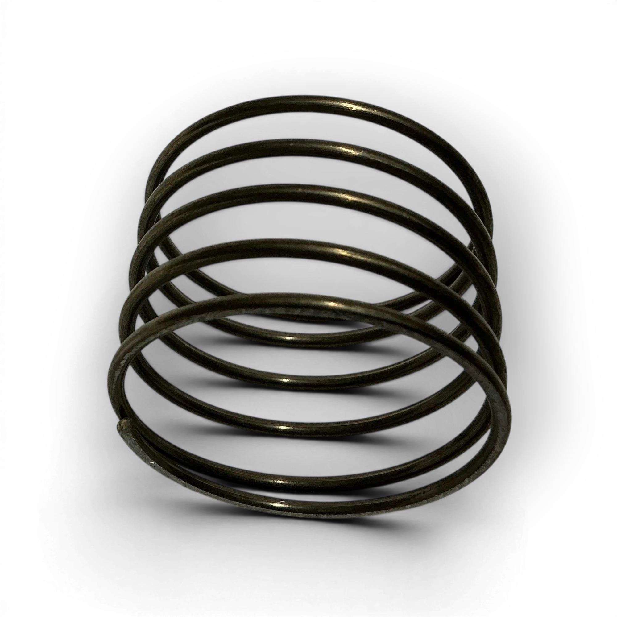 Range Supply GP5142 tension spring for high-pressure pump plunger seal stack, made of durable metal coil.