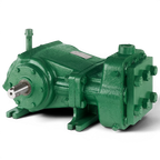 Range Supply Myers C40-20L heavy-duty green hydraulic water pump for sewer jetting and hydro excavation applications.