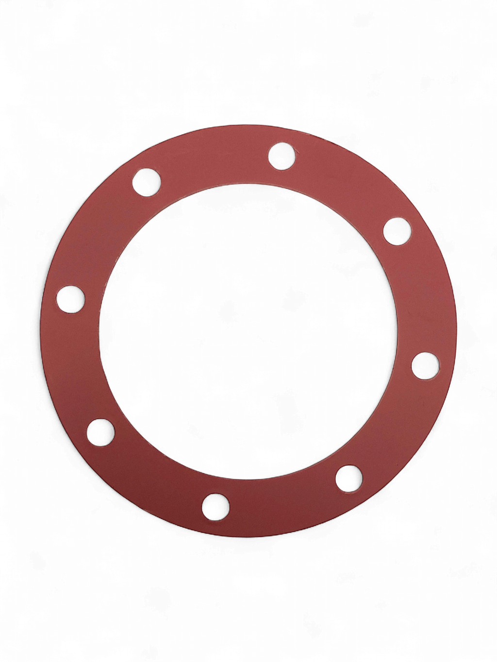 Range Supply red circular gasket for Myers D65-20 hydraulic pump drive assembly with eight bolt holes
