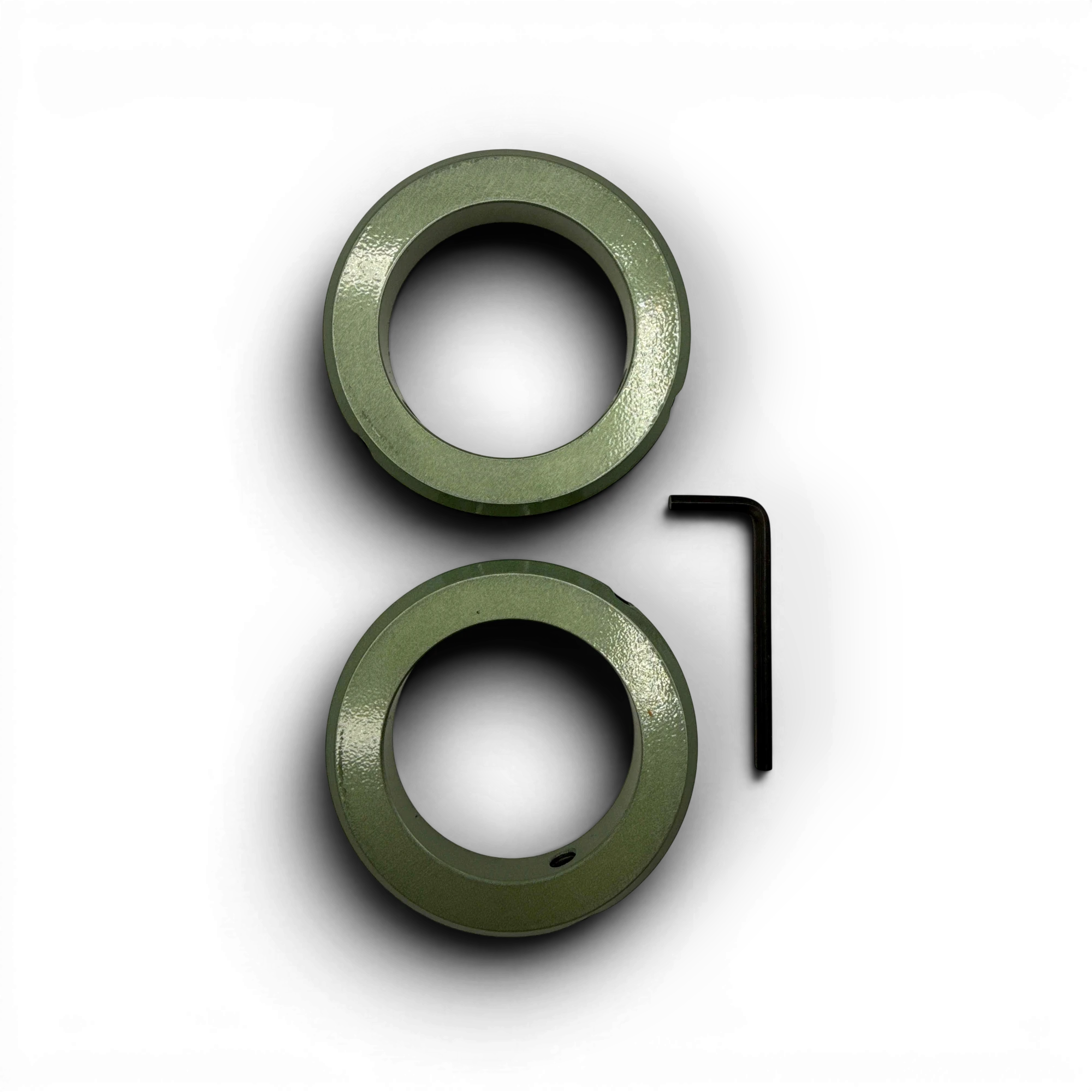 Range Supply Patriot 2 root cutter ring skids in sage green with an included hex key tool
