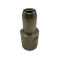 Sewershop metal AirSpade replacement nozzle for air excavation tools, designed for high-pressure soil digging.