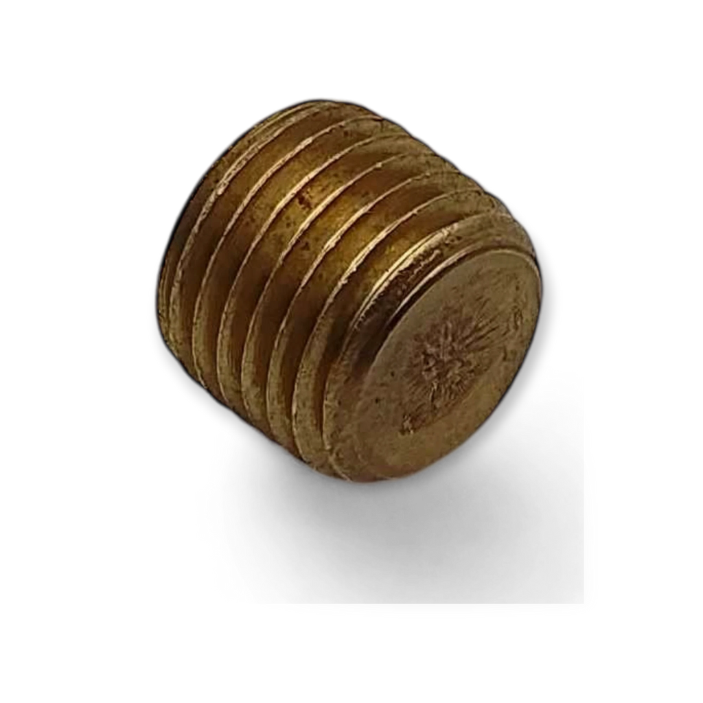 Sewershop brass threaded plug component for Giant GP7655 water pump valve assembly