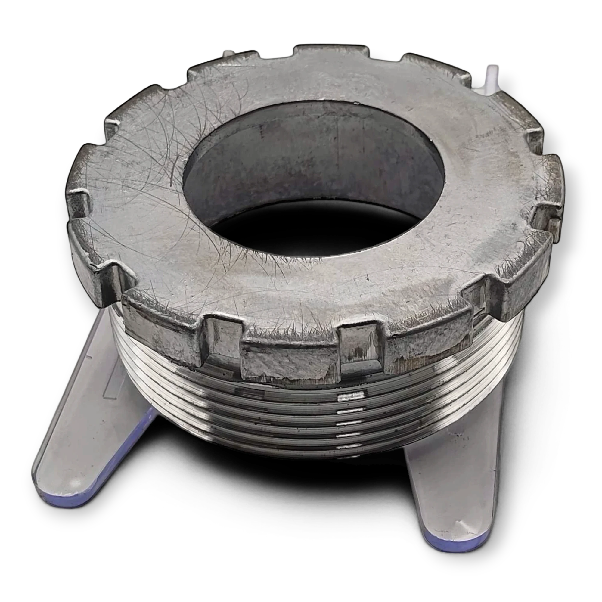 Sewershop FMC Bean L-1114 pump power assembly metal threaded component for industrial water pump maintenance