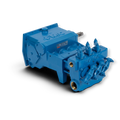 Sewershop FMC Bean L-1114 blue water pump power assembly for high-pressure industrial pumping applications