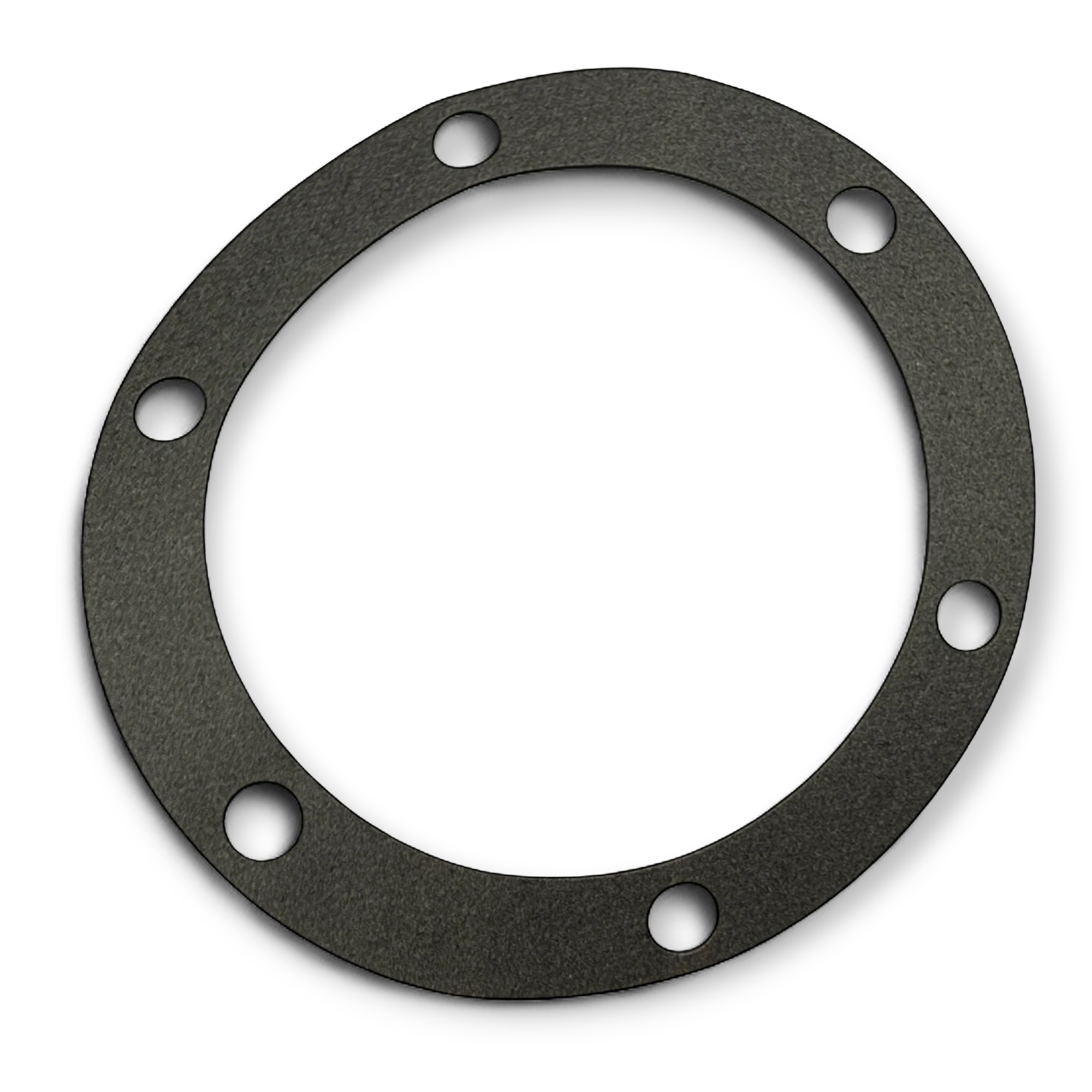 Sewershop black circular gasket for FMC Bean L-0614 pump power assembly with six bolt holes