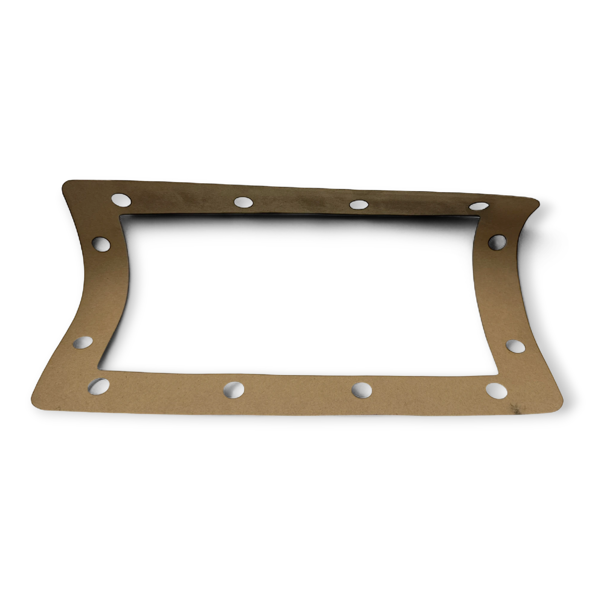 Sewershop rectangular paper gasket for FMC Bean L-0614 pump power assembly with pre-cut bolt holes