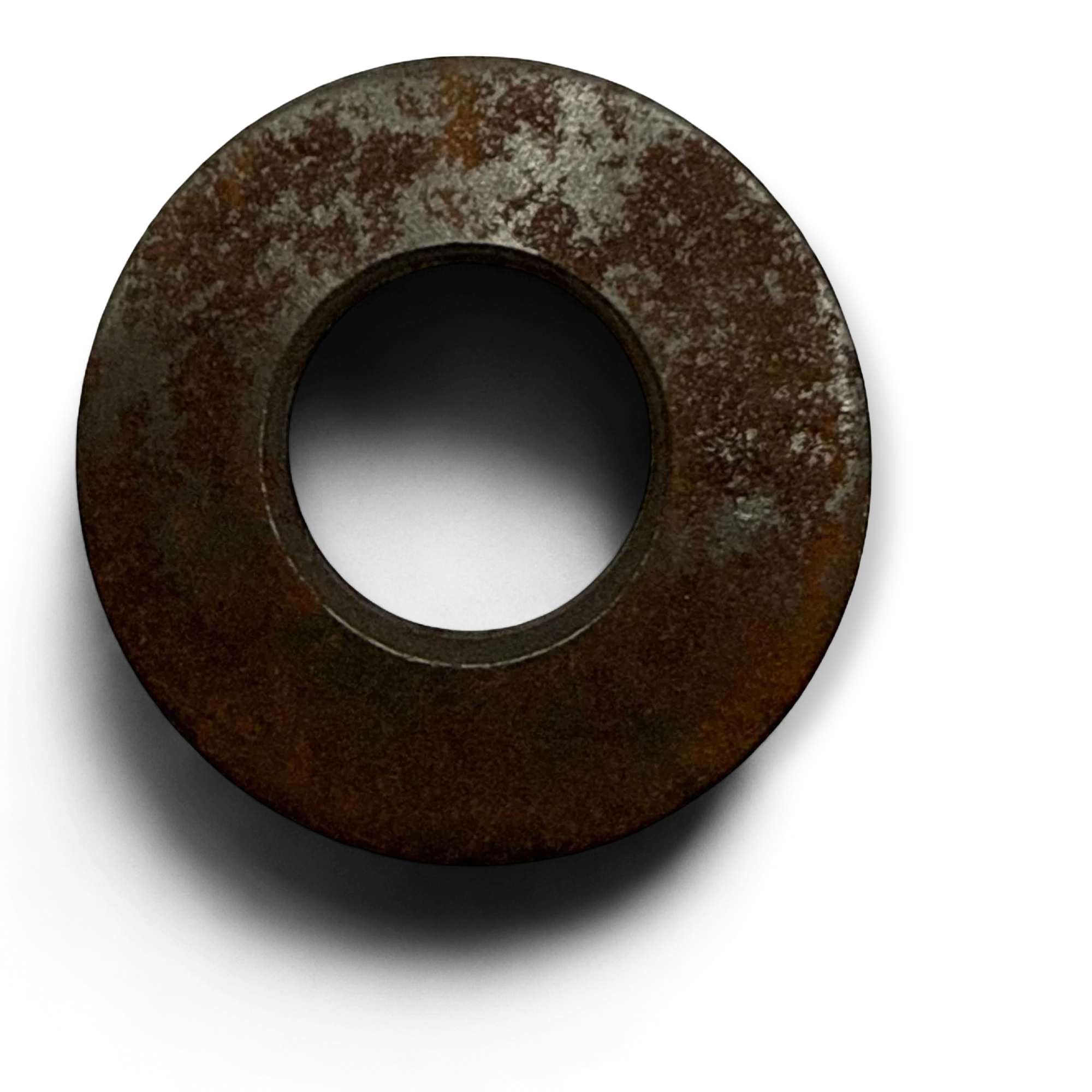 Sewershop metal washer component for FMC Bean L-0614 pump power assembly with visible surface oxidation