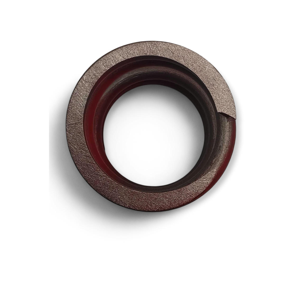 Sewershop Giant GP7655 valve assembly component featuring a circular metallic casing with a red internal seal
