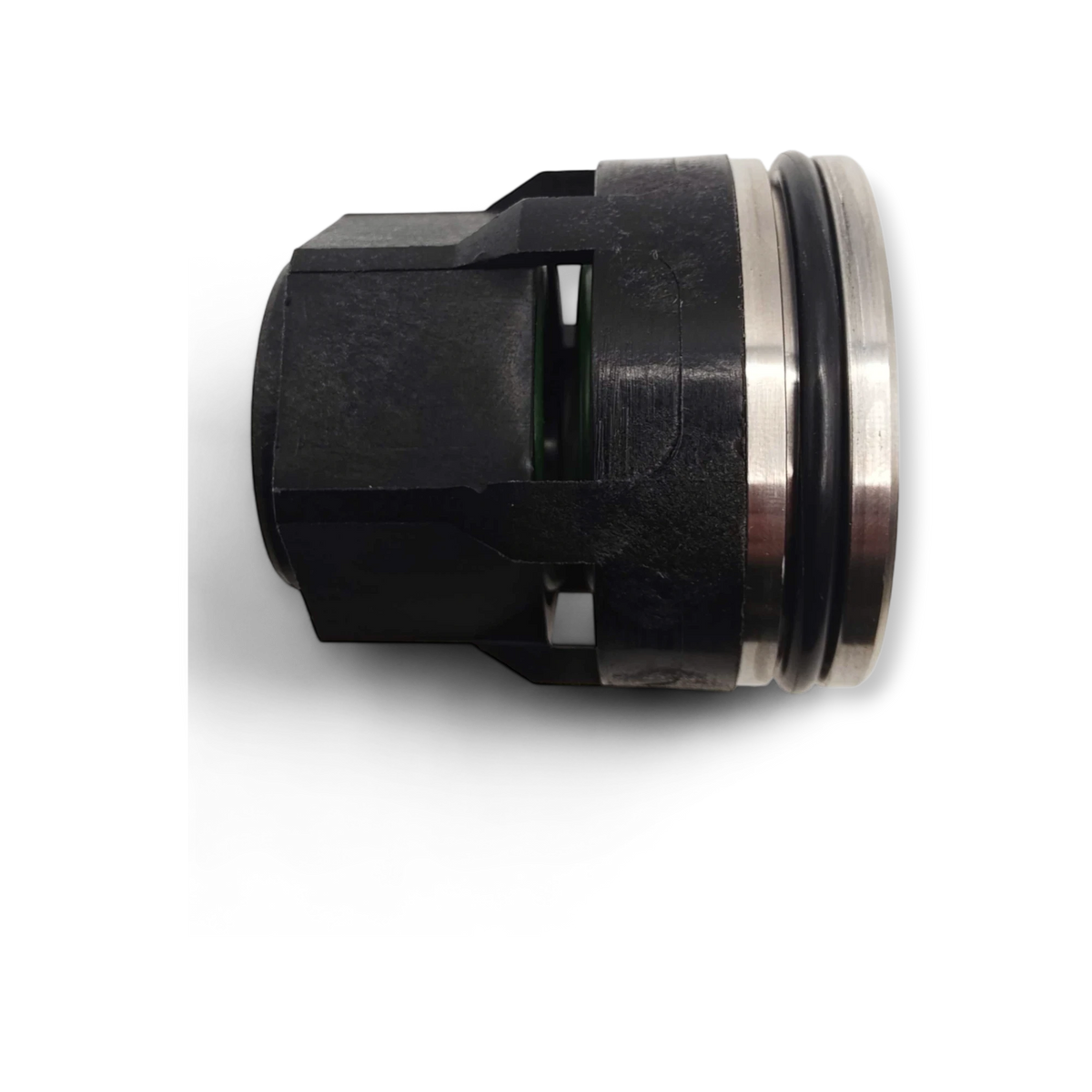 Sewershop Giant GP7655 valve assembly component featuring a black plastic casing and metal seal for water pumps