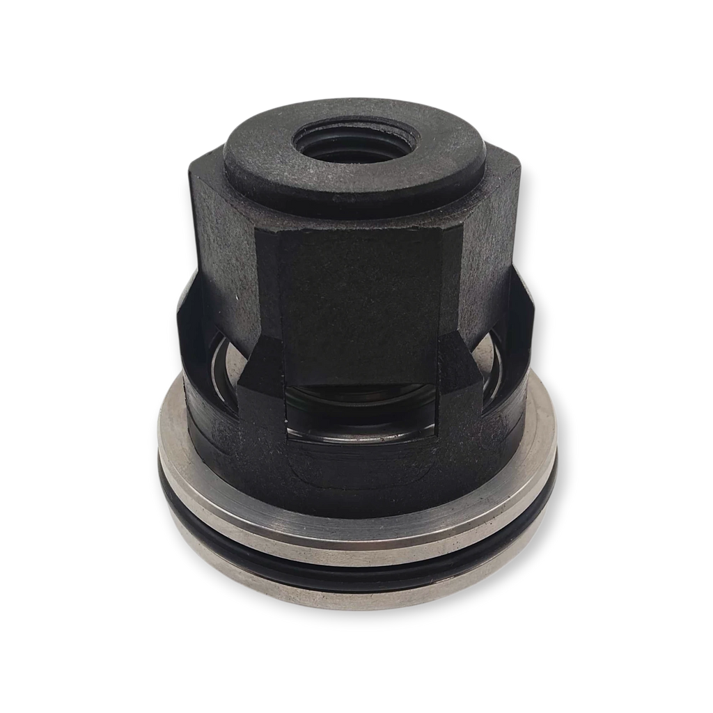 Sewershop Giant GP7655 valve assembly component featuring a black metal housing and steel base for water pumps