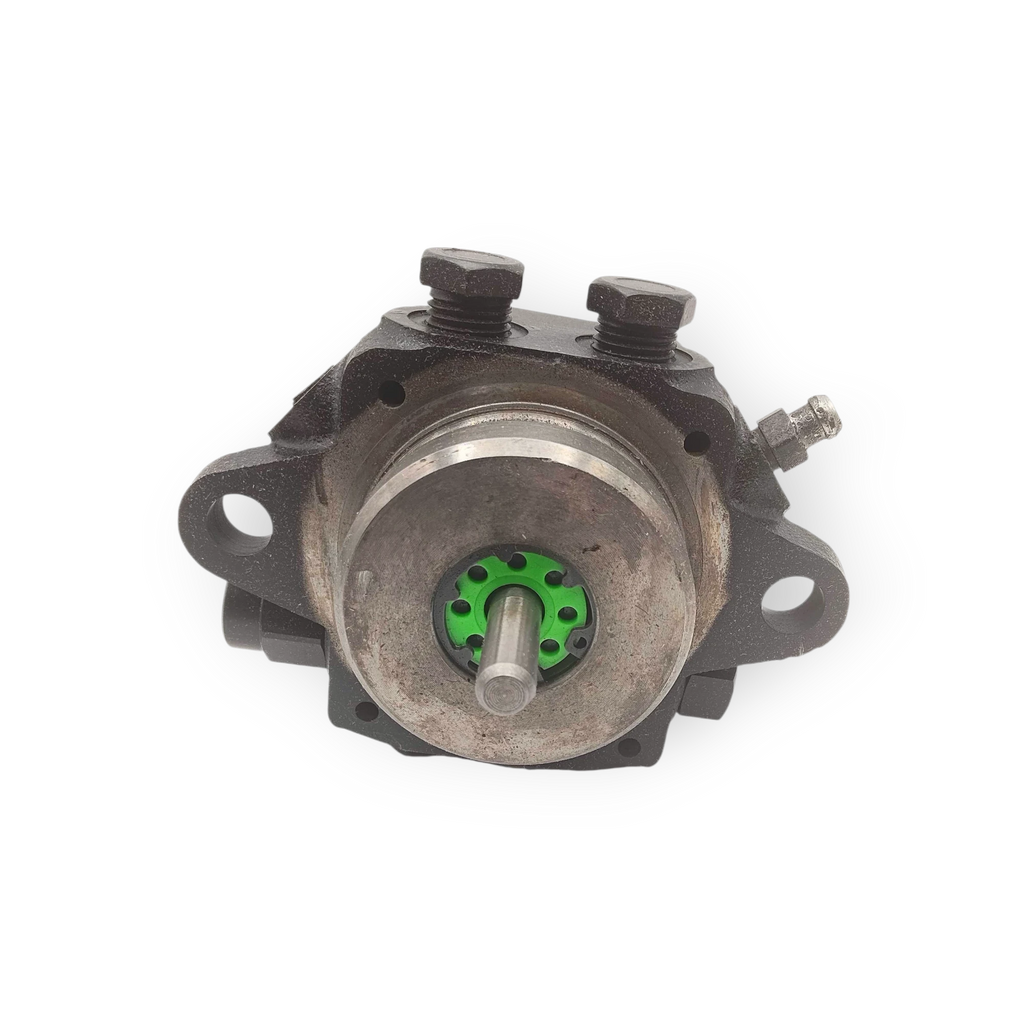Sewershop Hotsy water heater fuel pump replacement part with black housing and green internal seal