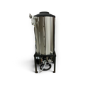 Sewershop Hotsy industrial water heater unit for sewer jetting and hydro excavation with stainless steel housing.