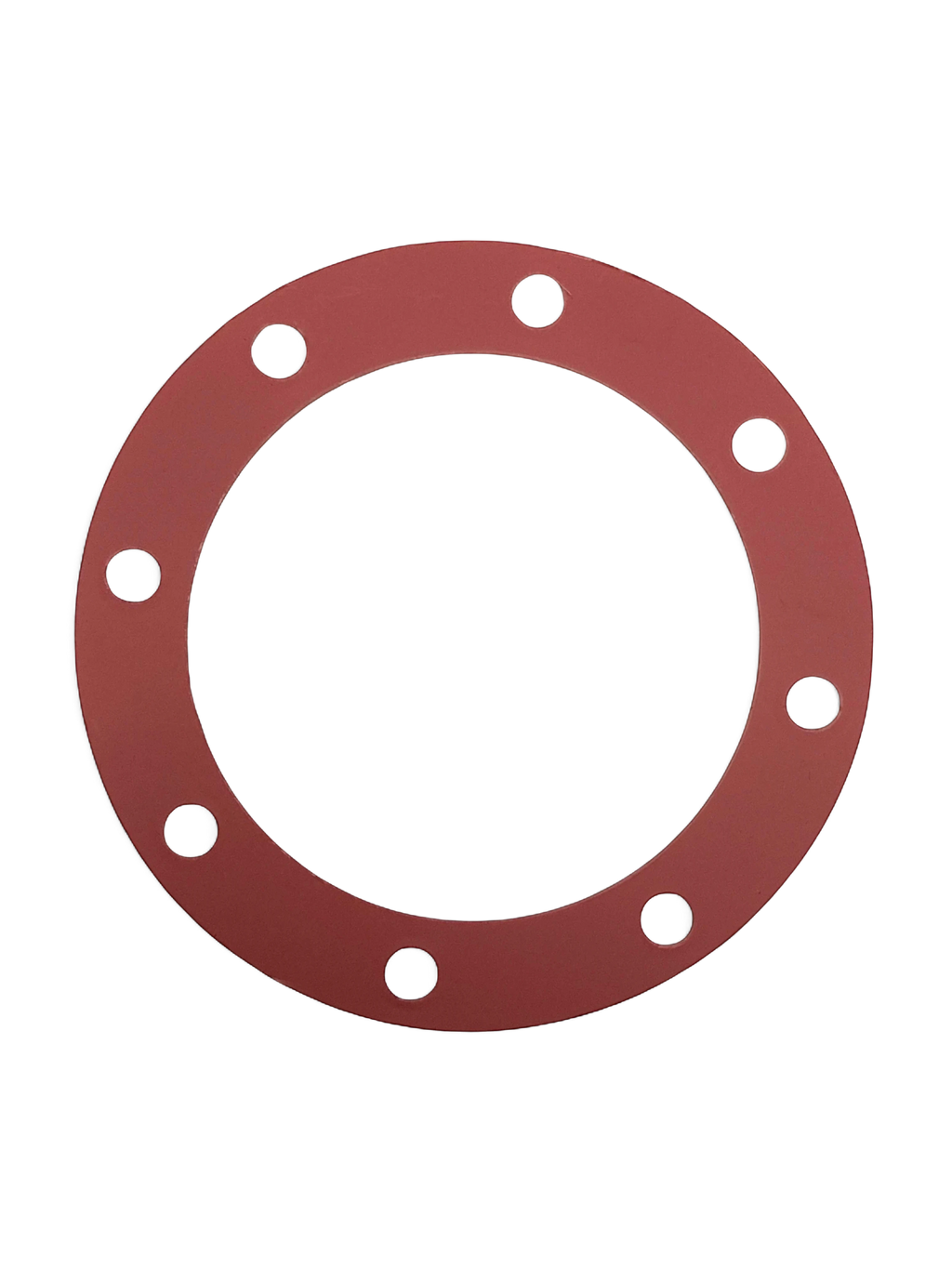 Sewershop red circular gasket for Myers D65-20 hydraulic pump drive assembly with eight bolt holes