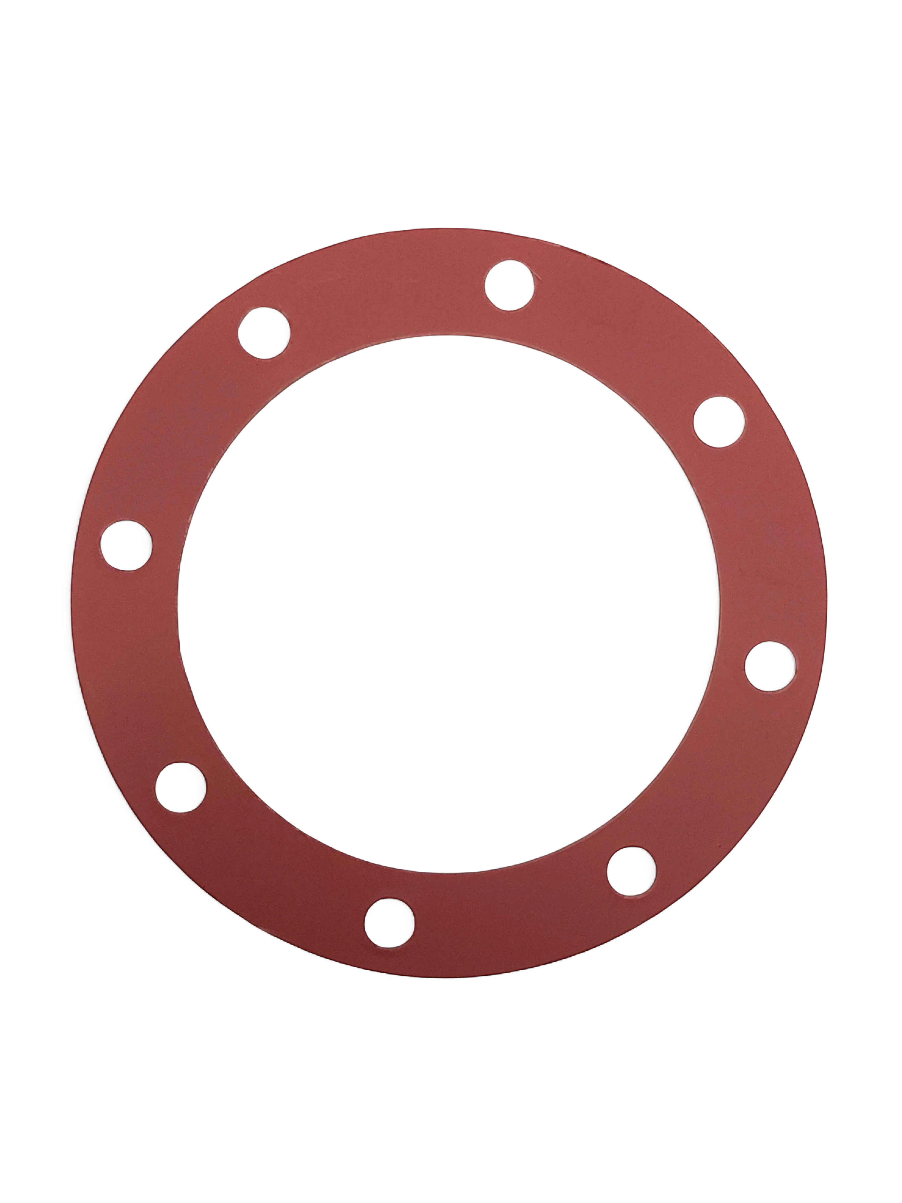 Sewershop red circular gasket for Myers D65-20 hydraulic pump drive assembly with eight bolt holes