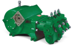 Sewershop Myers E70-23V green hydraulic water pump for sewer jetting and hydro excavation applications