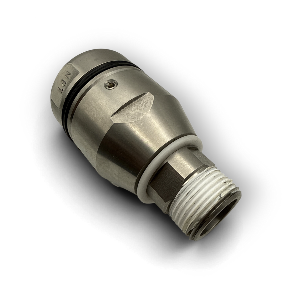 Sewershop Omega 6 1-inch nozzle swivel joint made of durable stainless steel for industrial cleaning equipment