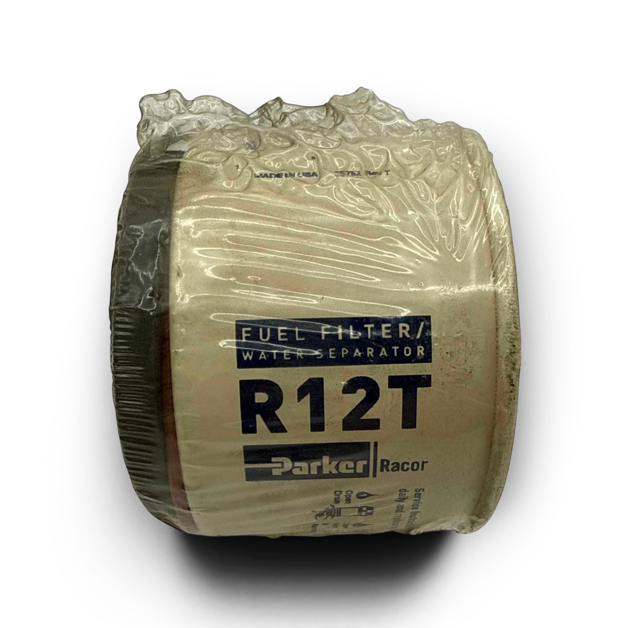 Sewershop Parker Racor R12T fuel filter and water separator replacement part for industrial water heaters
