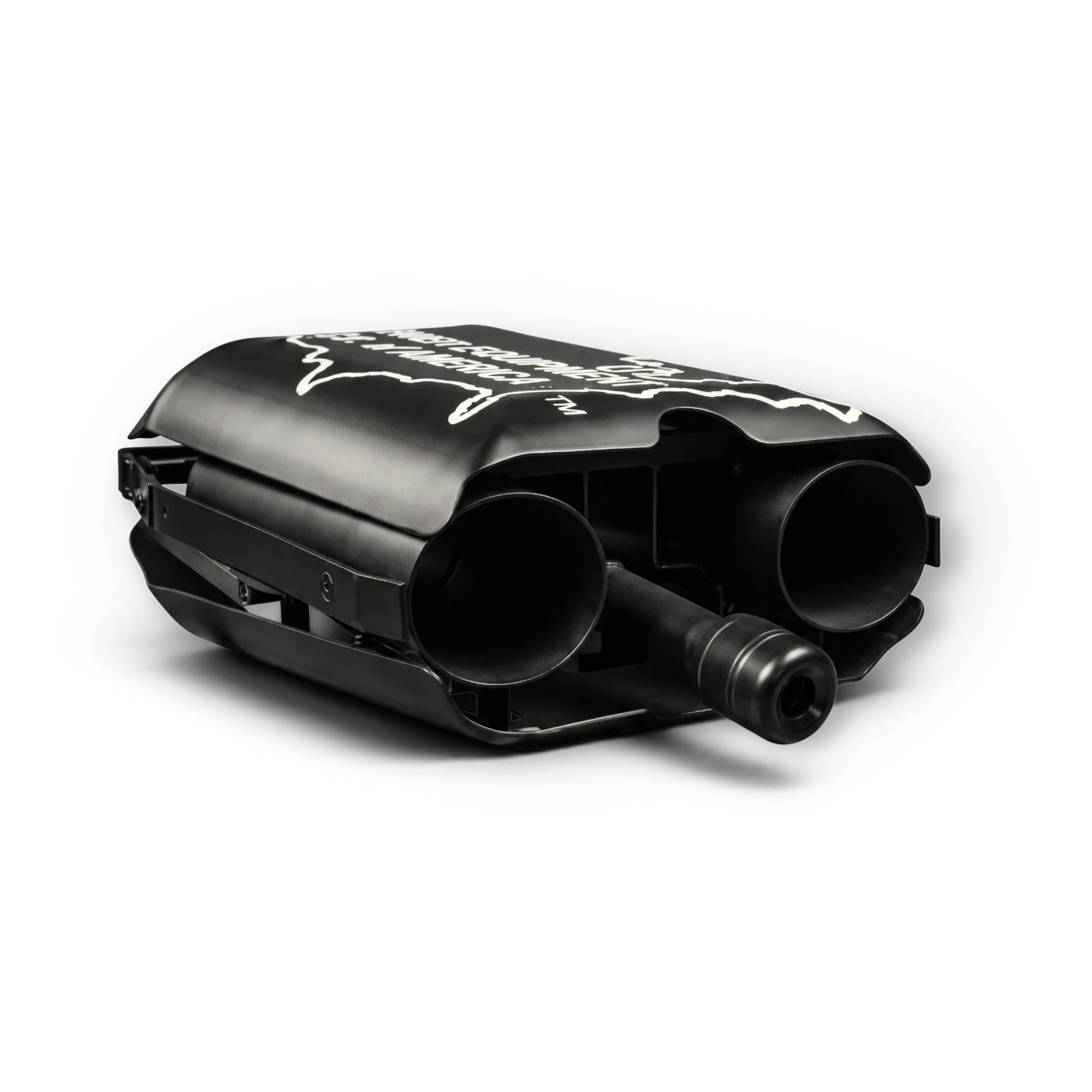 Sewershop NozzTeq Power Jet 100 black venturi-assisted sewer jetter nozzle with 1-inch NPT connection