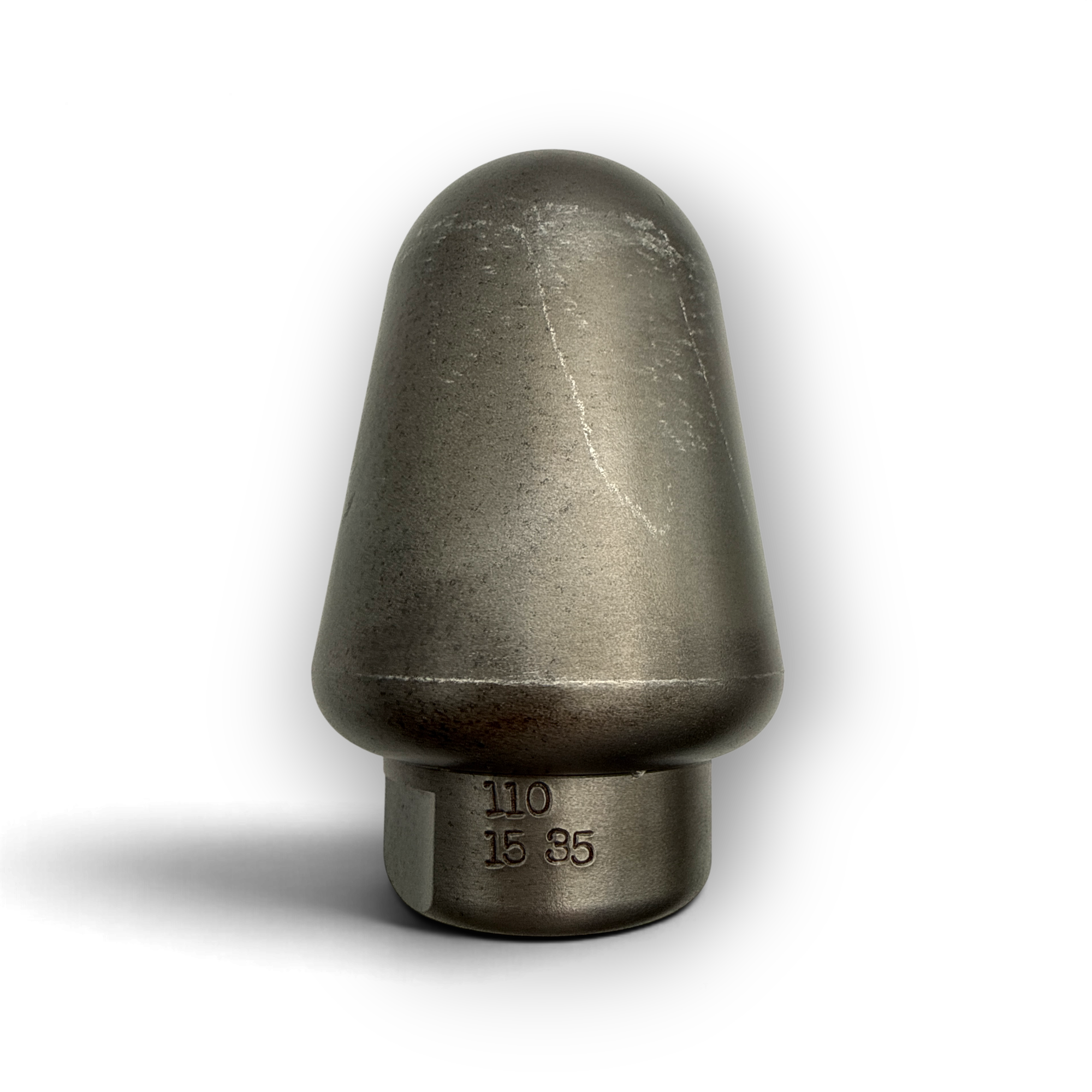 Sewershop Radial Vortex 1-inch sewer jetter nozzle with durable metal construction for pipe cleaning and maintenance.