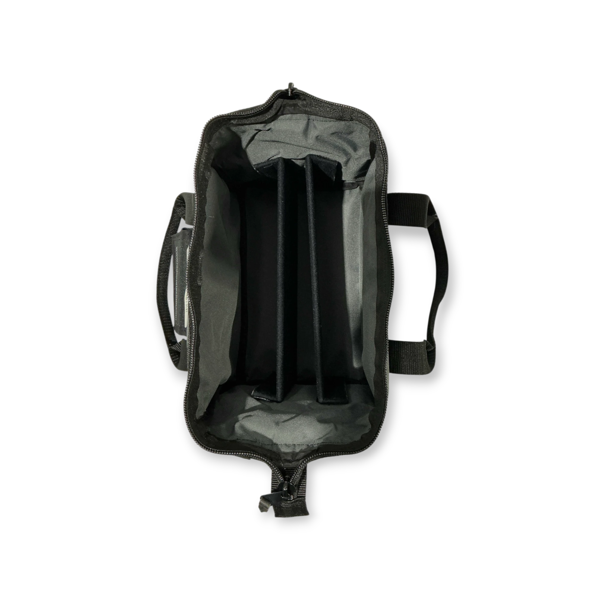 Sewershop Radiodetection locator tool bag with internal dividers for organized storage of utility equipment